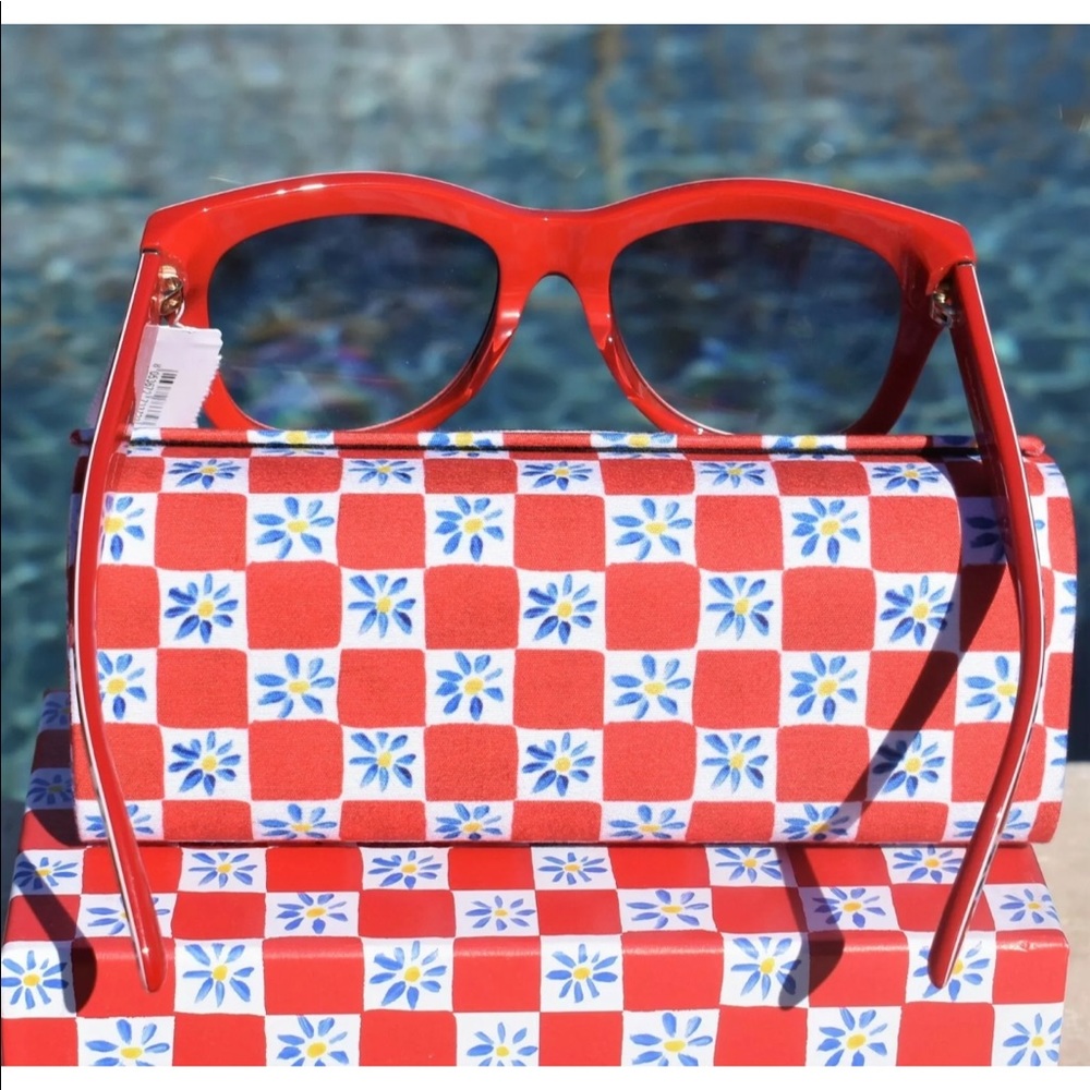 🎁🎅PRICE DOLCEGABBANA CATEYEFLORAL SUNGLASSES - Picture 7 of 7